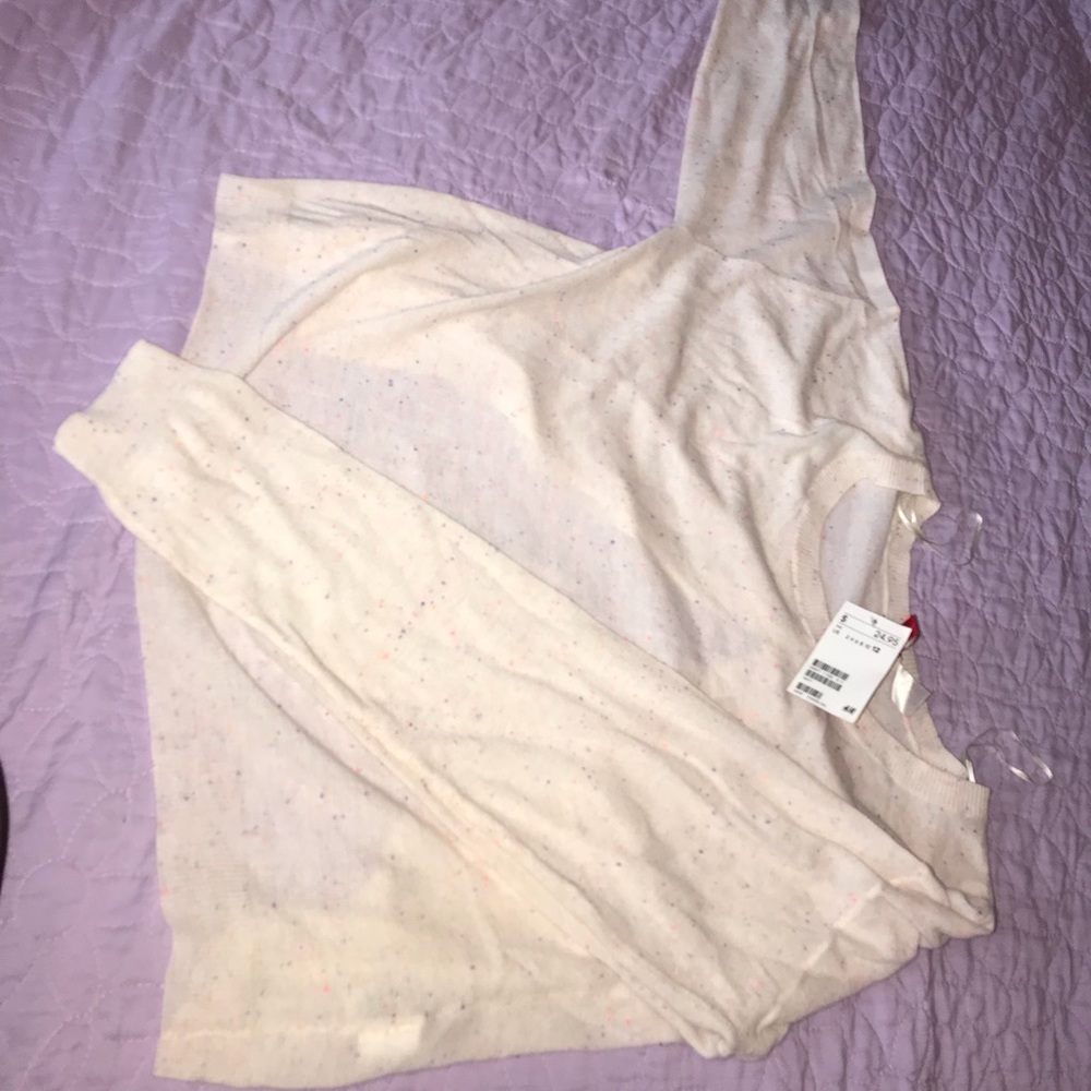 Cream sweater